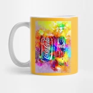 Splash of Colors Coke Mug